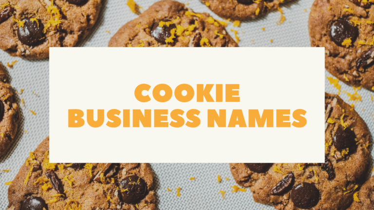 Cookie Business Names